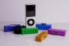 Two Channel Stereo Funny Ipod Mini Speaker / Rechargeable Mini Speakers MS-103