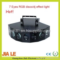 LED 7 Eyes RGB disco/dj effect light