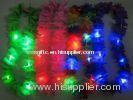 Handmade Promotional Fresh Green, Red Flower Garland / Christmas Garland with Lights