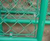 Chain link fence railings