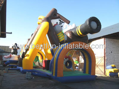 Inflatable Pirate Obstacle Course