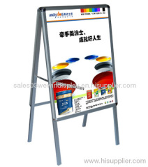advertising aluminum poster frame stand