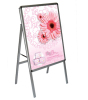 portable aluminum poster stand