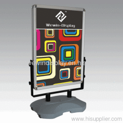 waterbase outdoor poster stand