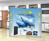 advertising trade show pop up display stand