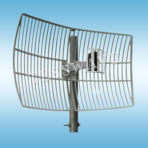 2.4GHz 19dbi high gain die-cast grid antenna for long range directional wifi system