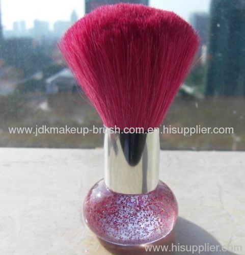 Red Hair Neck Brush with Stand