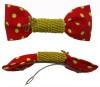 Korean Style Red Fabric Bended Hair Clip/Hairgrips for Ponytail Nice Design