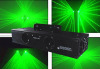 Green Double Tunnel stage laser lighting projector