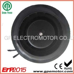 Telecommunication Base station backward curved EC Fan Ventilator with EC external rotor motor