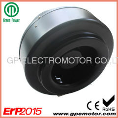 12V DC 4 inch inline centrifugal fan with 190 EC Motorized Impeller K100