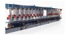 PE geocell sheet punching welding production line