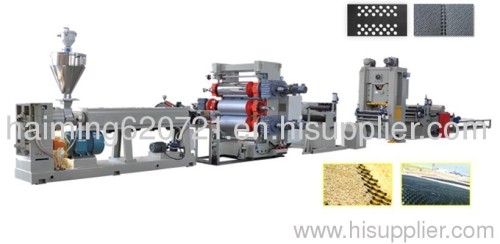 PP/PE Plastic Geocell sheets extrusion production line
