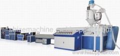 Plastic drainage sheet production line