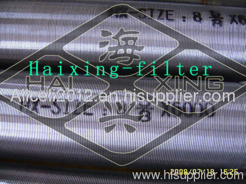 stainless steel Spiral Screen Tube manufacturer of China