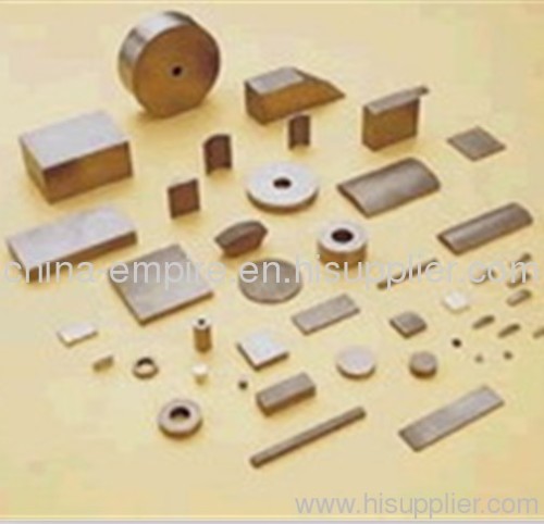 Industrial SmCo5 varity shapes are available