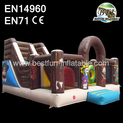 Children Inflatable Bounce slide center