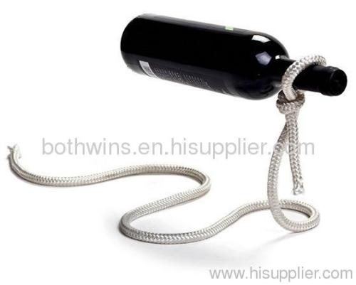Rope wine holder