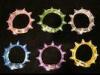 Red, Blue, Jade, Rainbow Single Light Flashing Bracelets For Children, Adults SR-LA04