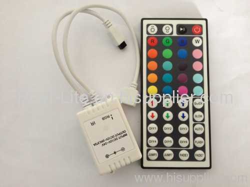 72W RGB 44 KEY controller for DC12V 5050 strip