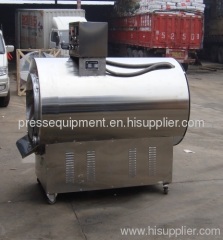 electric automatic nuts roaster equipment