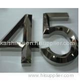 3D stainless steel letter