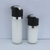 round acrylic airless cosmetic bottle