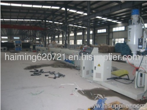 Large diameter PE HDPE pipes production line
