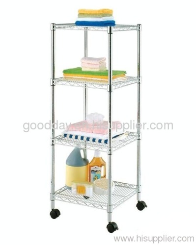 4 tier storage cart