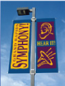 City street banner or pole banner