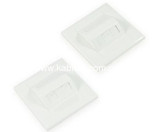 45 Degree 86 Type Outlet wall Faceplate