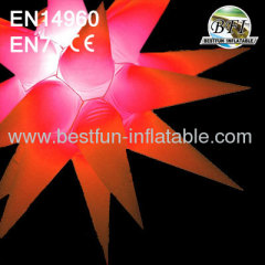 Inflatable Lighting Star For Event Decoration Or Advertising