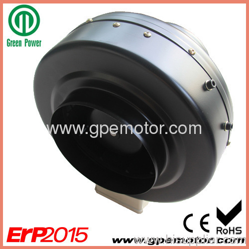 Energy efficiency EC 5 inch inline exhaust fan with 190 EC motorized Impeller CK125