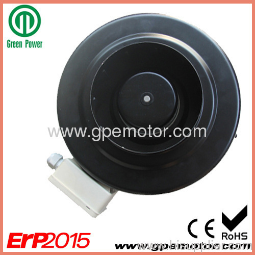 High efficiency 230V EC 4 inch Inline Circular Duct Fan blower ErP2015 CK100