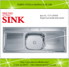 Nigeria fast selling item 1500*500mm stainless steel sink