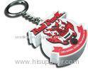 Eco-Friendly Silicone Keychains, Multi Colored Personalized Key Ring With Custom Logo