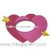 Heart Shape Silicone Small Photo Frame, Promotional Eco-Friendly Silicone Picture Frames