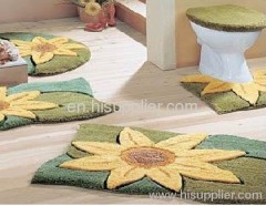 Fashional Design 100% acrylic Bathroom Mat