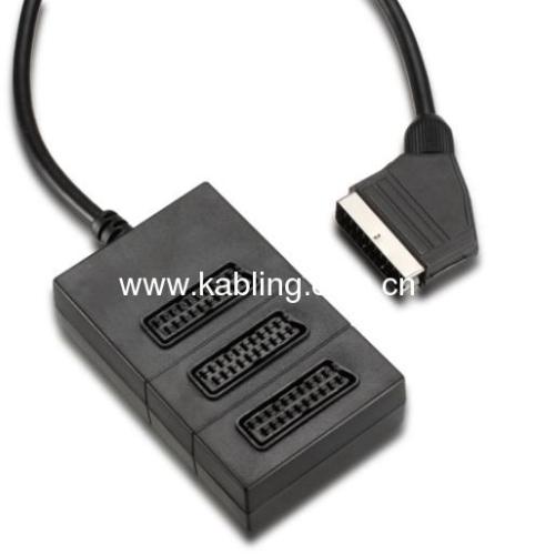 Scart Splitter 3-Way