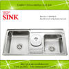 Hot sale stainless steel sink with dust bin