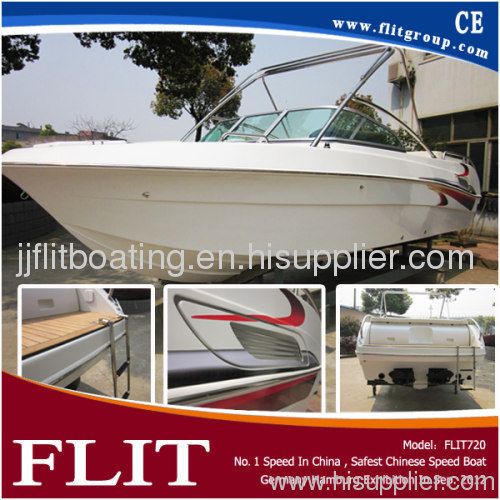 7.2m Twin Built-in 1500cc marine engine small yacht