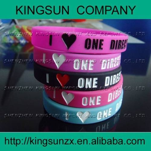 1D I love one direction wristbands hot sales in ebay bracelet