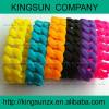 turnlock braid shape rubber wristbands