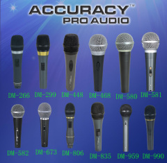 Wired dynamic Microphone DM series