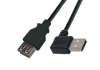 USB Cable 2.0 AF TO AM 90