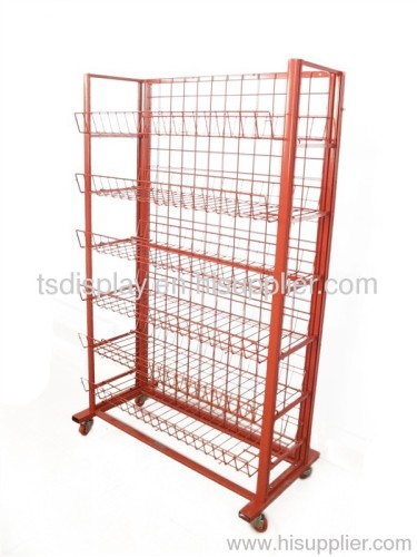 Wire shelving