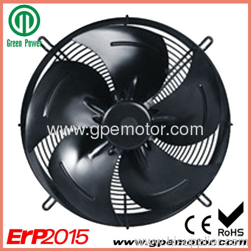 High-efficiency 350mm EC Axial Flow Fan with DC Brushless motor with Electronically commutated