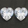 Grade AAAAA cubic zirconia gemstones white and Heart shape