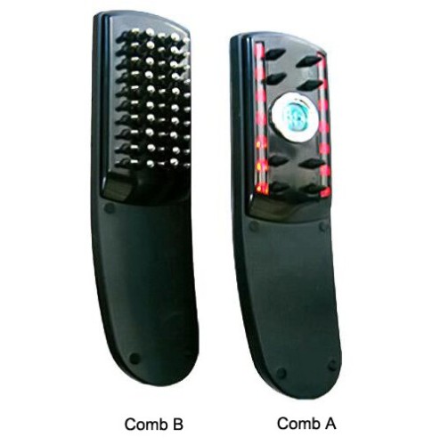 Laser hair regrowth comb