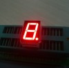 0.56&quot; common cathode super red single digit 7 segment led display for digital indicator